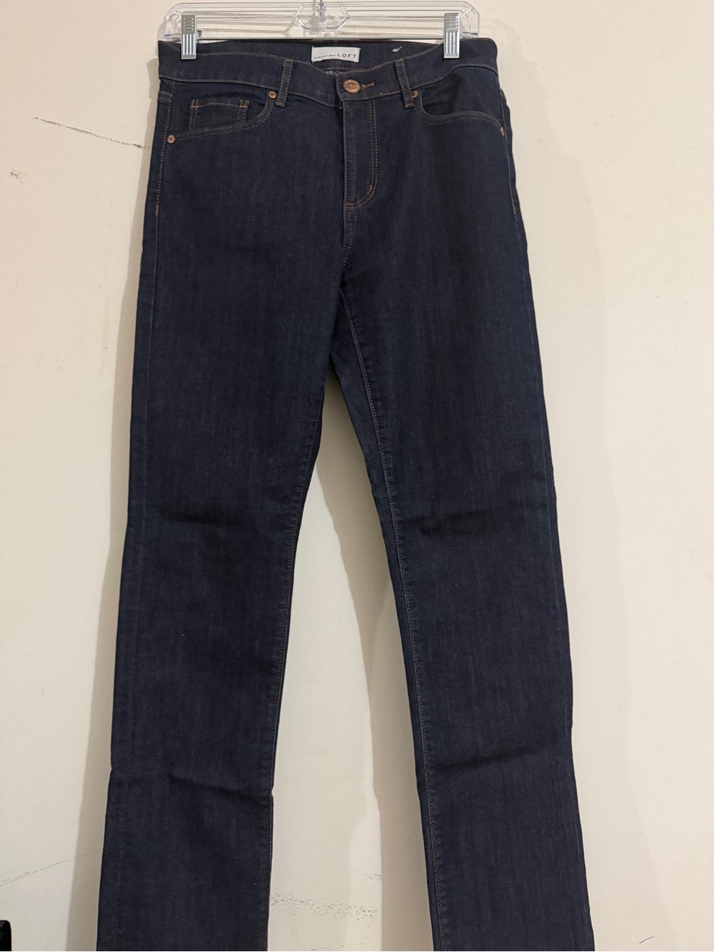 LOFT Men's Straight Jeans in Dark Indigo